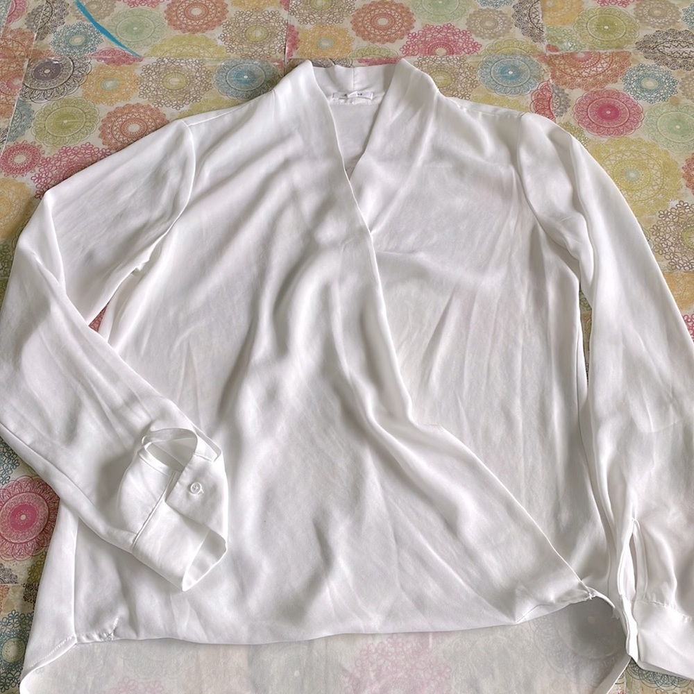 Pleione Vintage Longsleeve Bubble Bottom Top